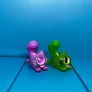 Strawberry Mousseta - Downy Pranky Paradise - 2 Miniature Cats